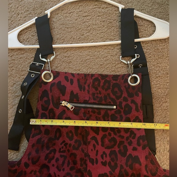 Women’s 36 Point 5 Red and Black Coveralls - Picture 8 of 12